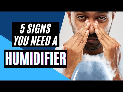 YouTube video about Ease Your Skin and Breathing Symptoms with Humidifiers