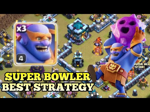 Super Bowler Is Too Strong In Th13 | Attack Strategy Th13 - Clash of Clans