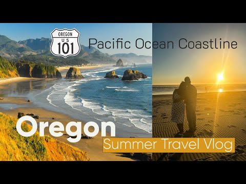 Amazing Pacific Ocean views | Washington to Oregon Road trip | Coastline | Highway 101 | Travel Vlog