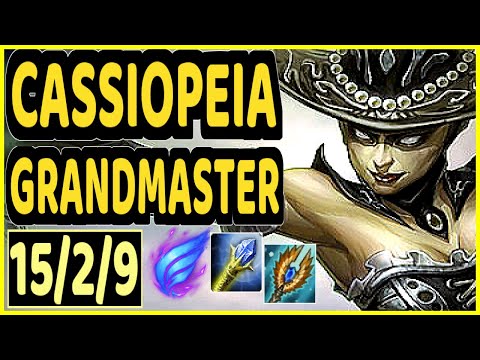 TALLY (CASSIOPEIA) - 15/2/9 KDA GAMEPLAY - OC Ranked GRANDMASTER