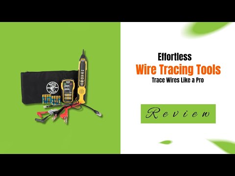 Effortless Wire Tracing Klein Tools Tone Generator