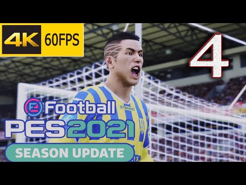 PES 2021| Become a Legend | Gameplay Walkthrough - Part 4: Second place behind Ajax Amsterdam | 4K