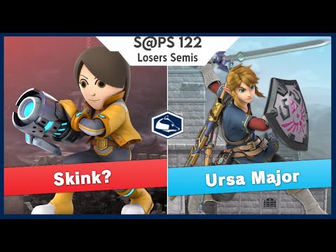 S@PS 122 Ultimate Singles - Skink?(Mii Gunner) vs Ursa Major(Link) Losers Semis