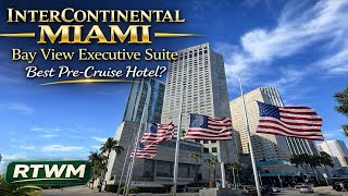 Inside the InterContinental Miami Bay View Executive Suite | Luxury Room Tour & Cruise Stay
