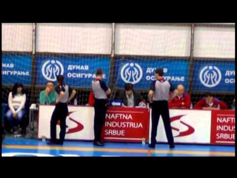 Prekinuti meč Vojvodina - Vrbas, 8. kolo Prve lige sezona 2014-15