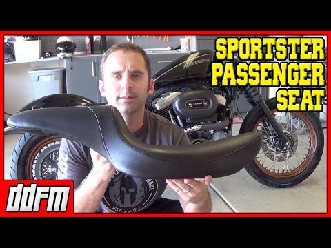 Harley Davidson Sportster Mustang Fastback Passenger Seat Review