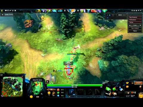 [DOTA2] TASIKA - EPIC Firstblood with Wraith King
