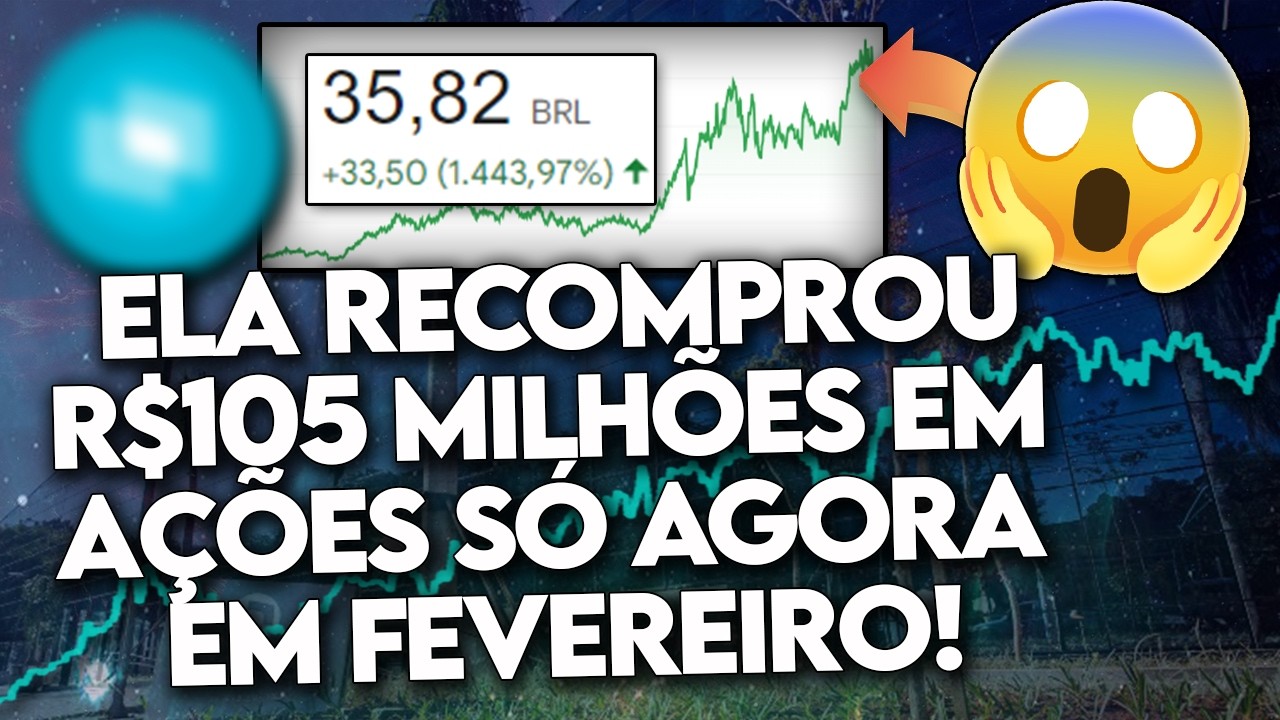 10 AÇÕES que estão RECOMPRANDO MUITAS AÇÕES! (RECOMPRARAM MUITO em 2025 e em 2026!) - TOP 10