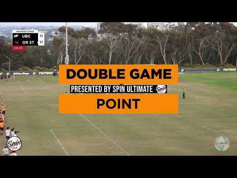 Double Game Point: UBC vs. Oregon State Men's