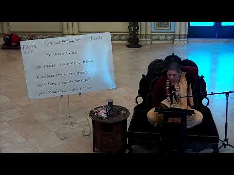 ISKCON SanDiego:SB(4.22.41-43)Class by HG Balarama Dasa 2/29/2020