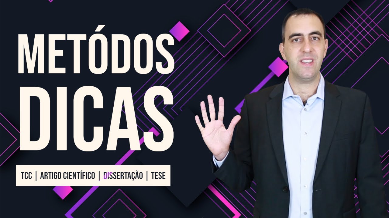 Dicas para a metodologia do TCC ou artigo científico