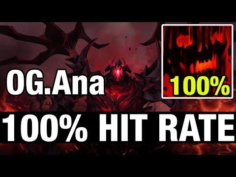100% SHADOWRAZE HIT RATE - OG.Ana Plays Shadow Fiend - Dota 2