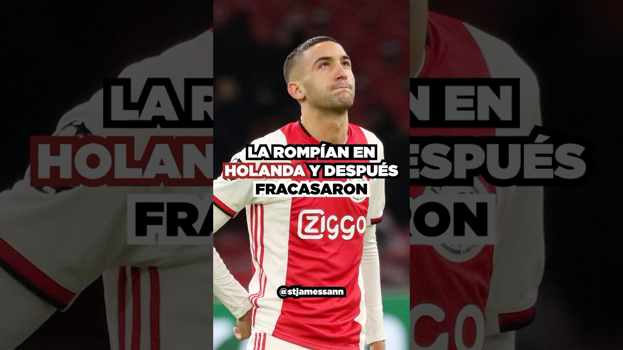 La rompían en Holanda y después dieron vergüenza