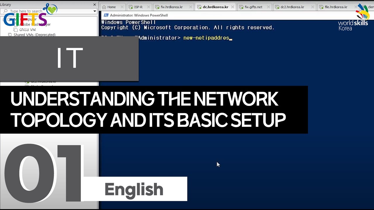 01_Understanding the Network Topology and its basic setup