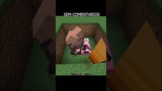 Dormindo no Minecraft enquanto os villagers se multiplicam