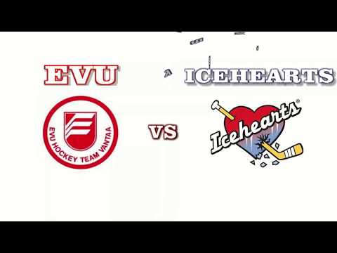 EVU vs Icehearts 26.1.2019  Myyrmäki