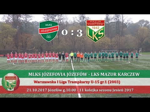 Mazur Karczew 2003 - 11 kolejka (Jesień 2017)