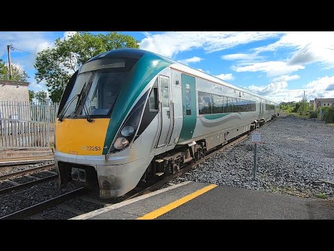 Irish Rail 22000 Class Intercity Train 22253 - Sallins & Naas Station, Kildare