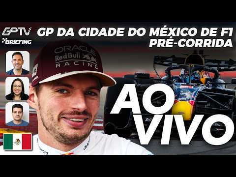 🔴 AO VIVO! F1 2026 NO MÉXICO: PRÉ-CORRIDA [Briefing + narração]