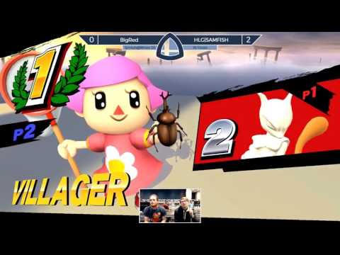 Sm4sh@Mines 56 - BigRed (R.O.B., Mewtwo) Vs. HLG|SAMFISH (Villager) - Winners Finals