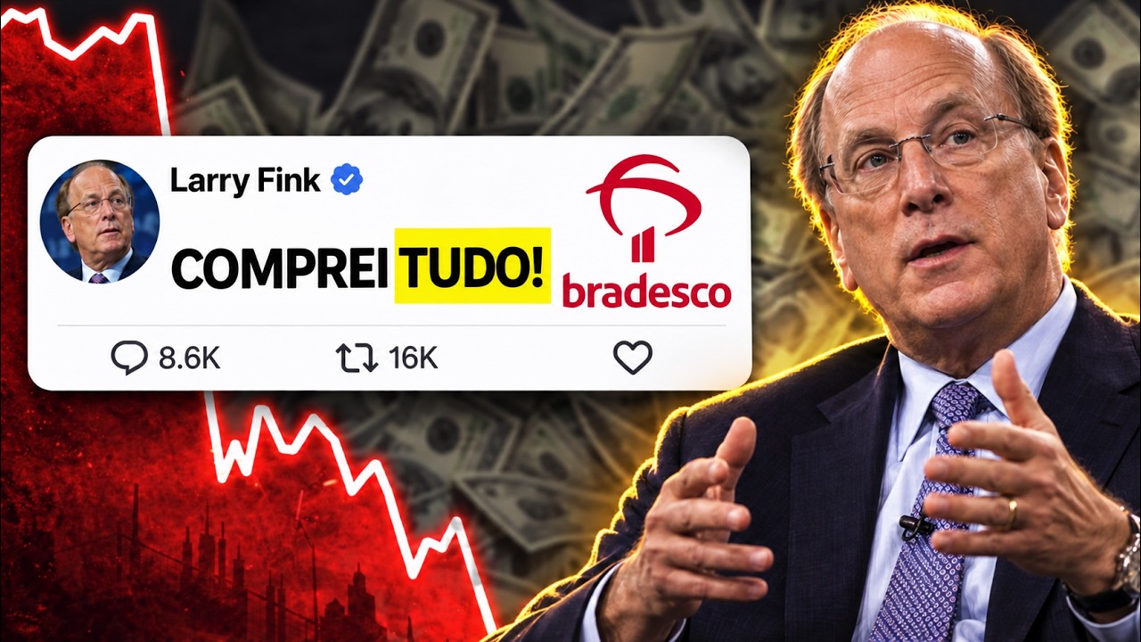 🚨URGENTE: BLACKROCK E EXECUTIVOS COMPRAM BRADESCO! ESTÃO RASPANDO A BOLSA?