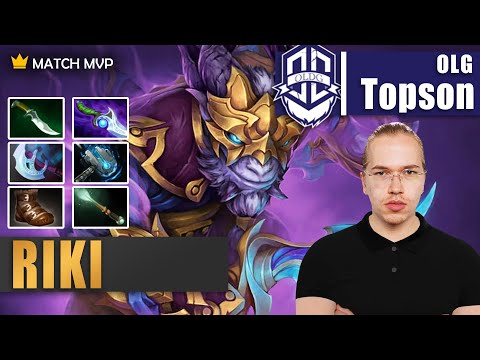 Riki Mid | OLG.Topson | THE ULTIMATE TOPSON 7.32E MIDLANE RIKI GUIDE | 7.32e Gameplay Highlights