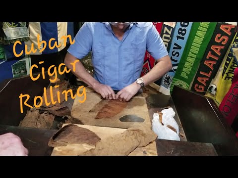 Cuban Cigar Rolling - Conde De Villanueva - Havana Cuba