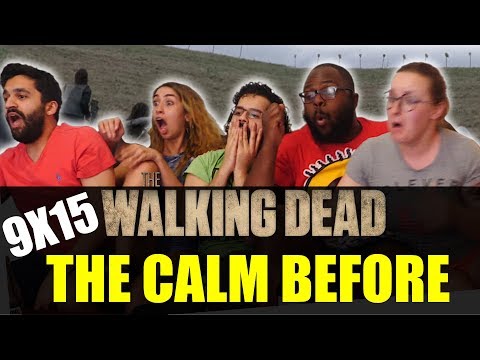 The Walking Dead - 9x15 The Calm Before - Group Reaction