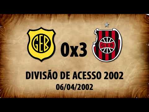 Bagé 0x3 G.E.Brasil - Divisão de Acesso 2002