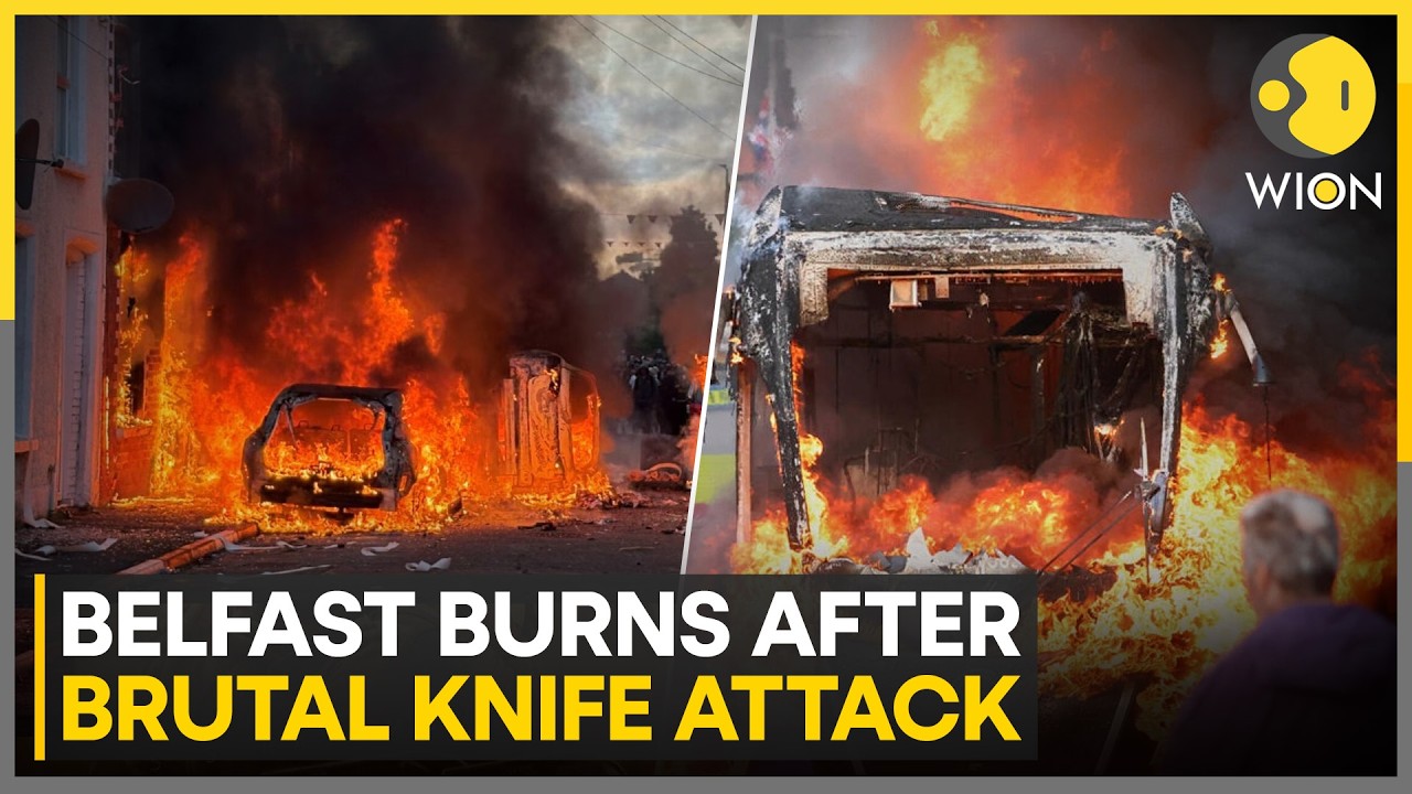 Belfast Erupts In Riots After Brutal Knife Attack Sparks Tensions | WION