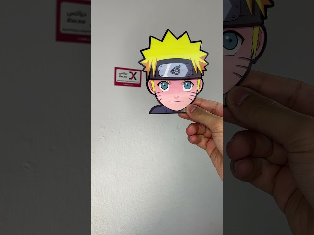 ستيكر ناروتو أوزوماكي 3D