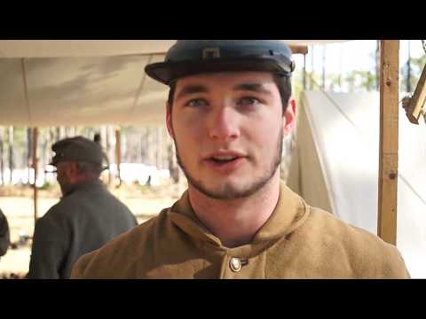 A Civil War Soldier in Camp: a film by Bill Dudley