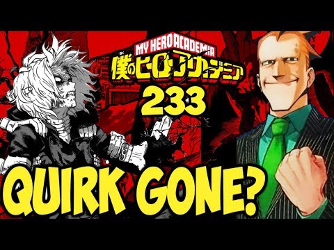 Shigaraki Can't Use His Quirk? - My Hero Academia Chapter 233 Review (Spoilers) Video