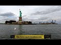 Liberty Island To Ellis Island Via Boat In 4K UHD