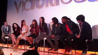 Matt Bennett singing Broken glass in Victorious UK screening