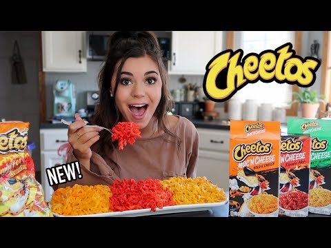 NEW Cheetos MAC 'N CHEESE (Flamin' Hot, Jalapeño & Cheesy!!) REVIEW