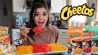 NEW Cheetos MAC 'N CHEESE (Flamin' Hot, Jalapeño & Cheesy!!) REVIEW