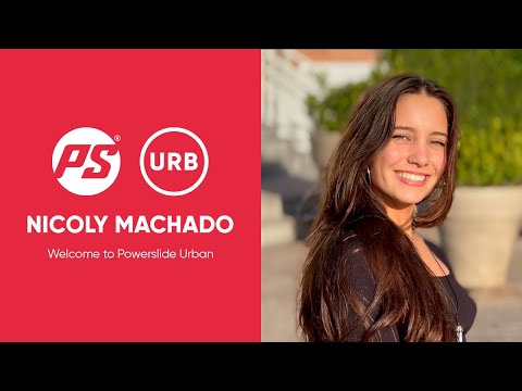 Nicoly Machado on the Imperial One Black Yellow 80 - Welcome to Powerslide Urban Team