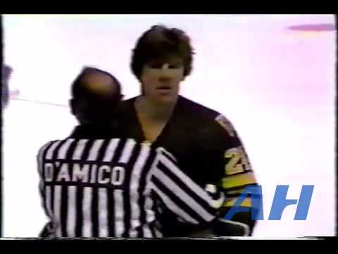 NHL Oct. 27, 1982 Toronto Maple Leafs v Boston Bruins Bench Clearing Brawl