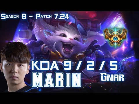 MaRin GNAR vs CAMILLE Top - Patch 7.24 KR Ranked