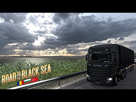 ETS2 1.36 - Constanta to Burgas - Along the Black Sea - Scania S520