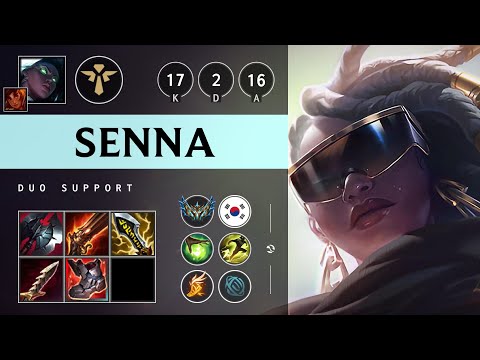 Senna Support vs Nami - KR Challenger Patch 25.10