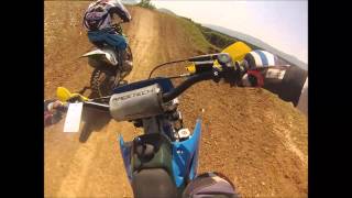 preview picture of video 'Alberto Ballardin on TM EN 80cc @ Sant'Anna d'Alfaedo MX2 race 2'