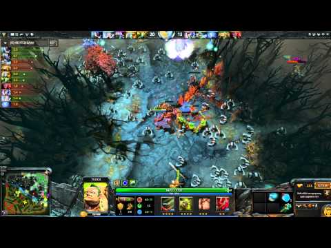 Pudge vs Tinker blink