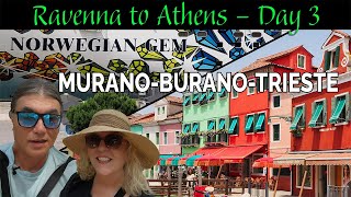Murano & Burano: Glass Blowing, Lace & The Cutest Island in Italy! Stewy and Emery senior travelers