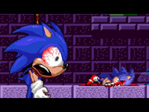 SONIC is in HELL!!! (Very sad Sonic Horror Game)