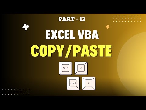 Part 13 - “How to Use Automating Copy and Paste in Excel VBA – Step by Step” | Hindi