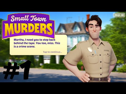 Small Town Murders || Gameplay Walkthrough || Case 1 || Introduction || #1