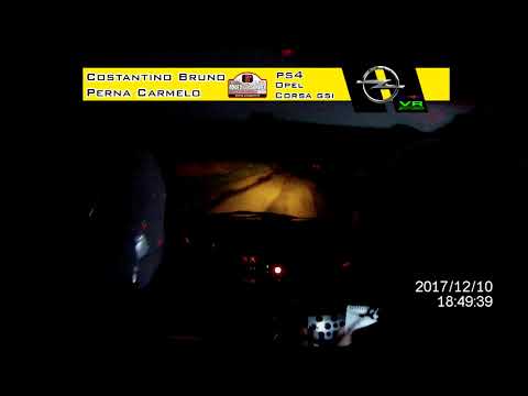 Ronde di Gioiosa Marea 2017 CameraCar Costantino B. Perna C. Opel Corsa GSI A6 ps4 Night