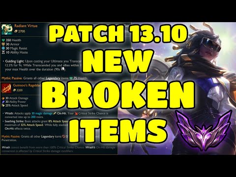 PATCH 13.10 ITEMS ARE BROKEN | WHAT I THINK ABOUT NEW ITEMS FOR SENNA AND OTHER ADC